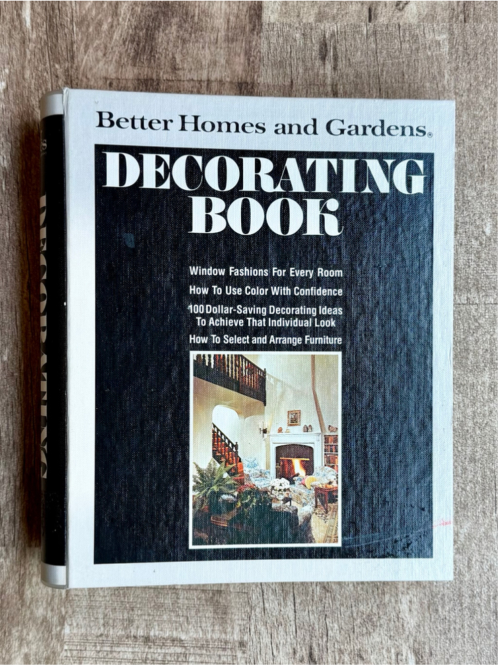 Vintage 1977 Better Homes and Gardens Decorating Book 5 Ring Binder 3rd Edition